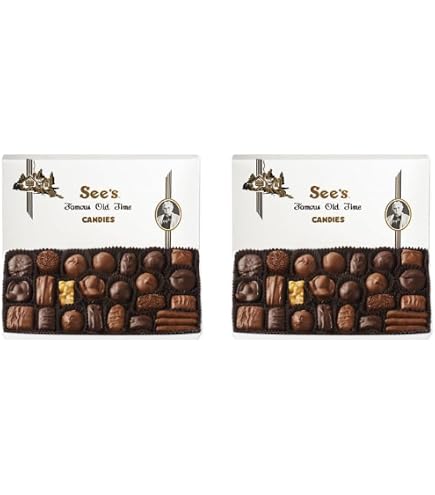 Amazon | 2 箱 × See's Candies シーズキャンディー Dark Nuts and